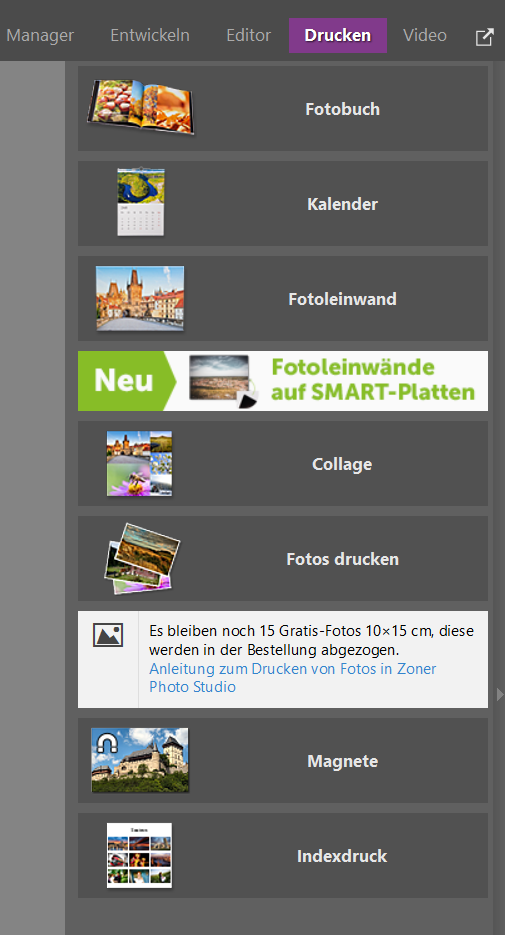 Kreative Fotogeschenke zu Weihnachten, drucken