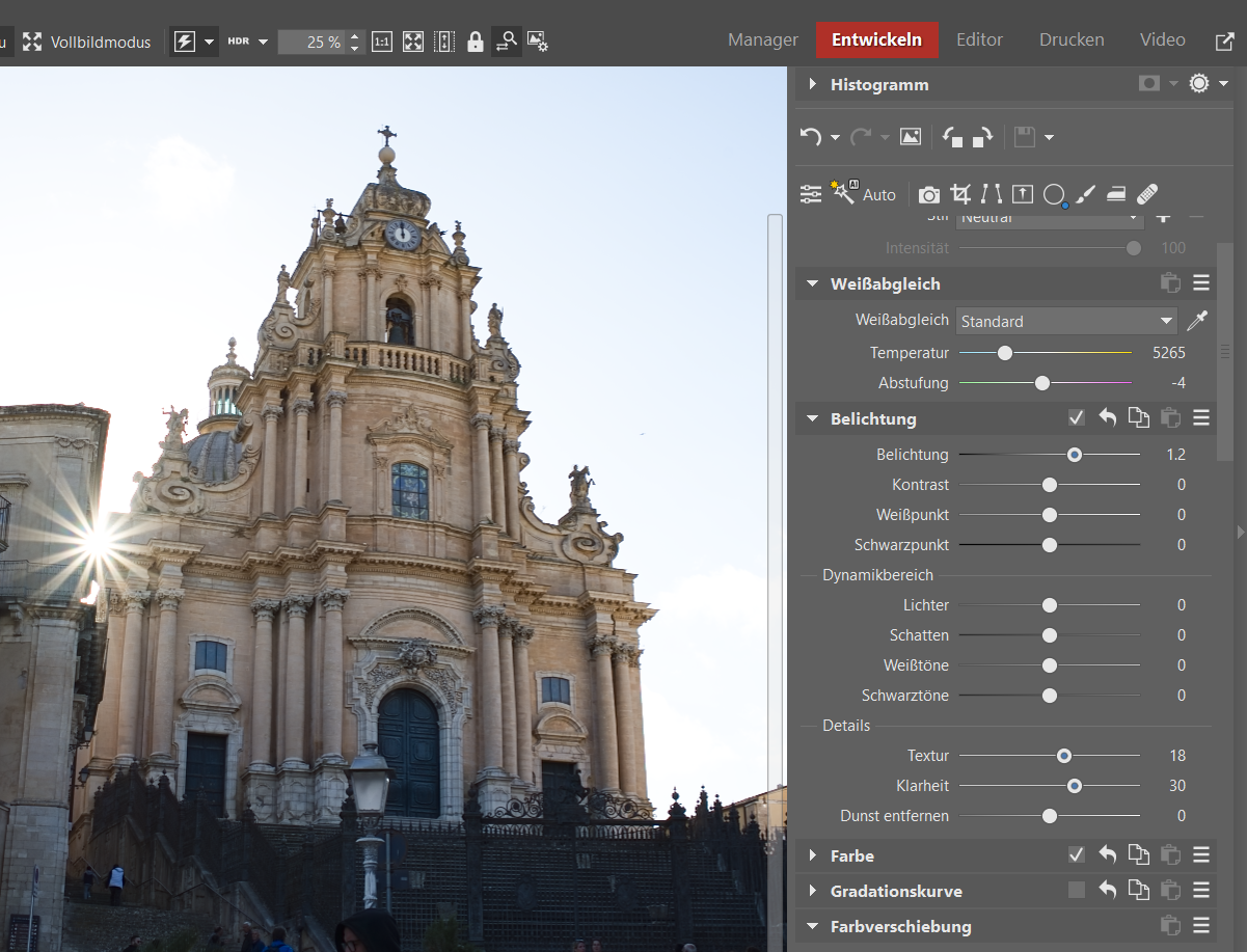 Erhöhung des Kontrasts in Ihren Fotos, klarheit und texture