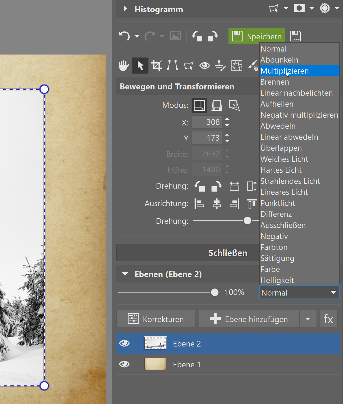 Sie originelle Neujahrskarten, multiplizieren