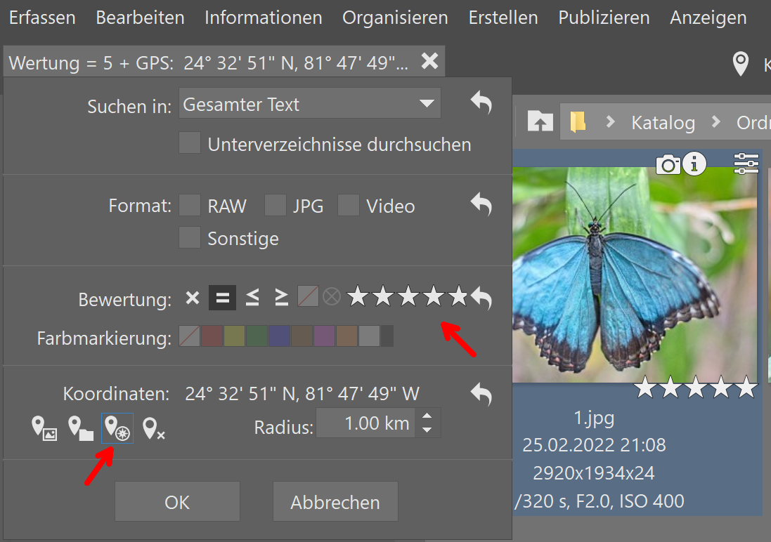 Teil 2 So bringen Sie Ordnung in Ihre Fotos, suchen