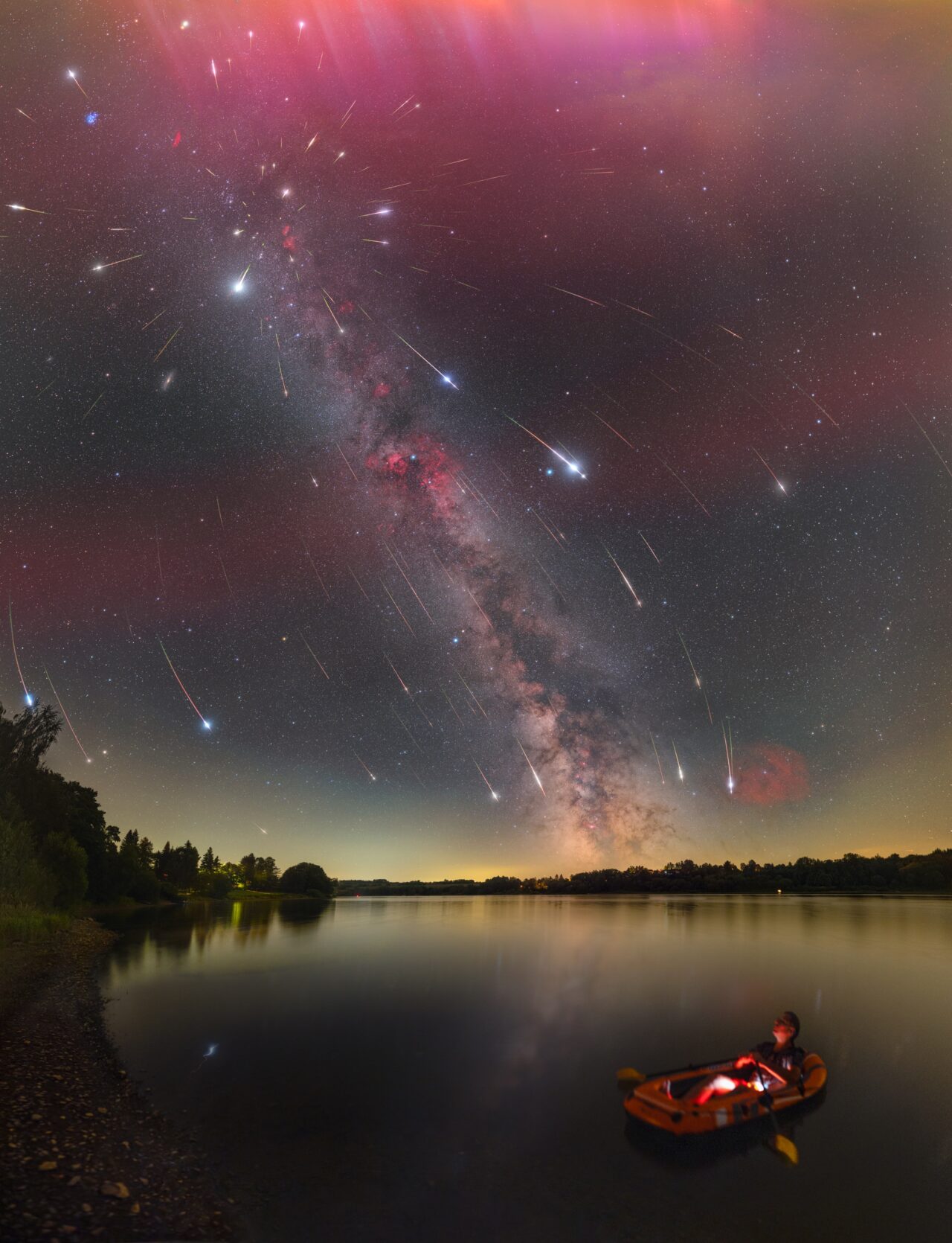 Interview Petr Horálek, des Perseiden-Meteoritenschauers am 12./13. August 2024, während dessen auch das Polarlicht am Himmel erschien