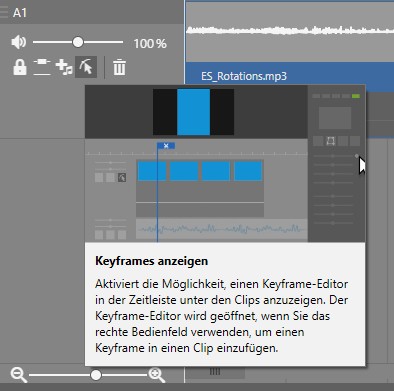 Wie erstellt man ein Video, show key frames
