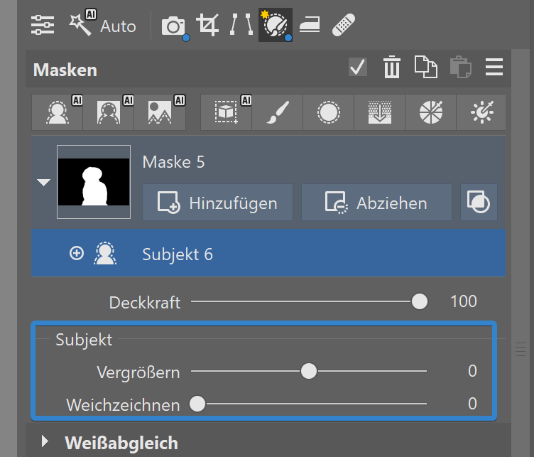 AI-Masken in ZPS X: Lokale Fotobearbeitung schneller und präziser
